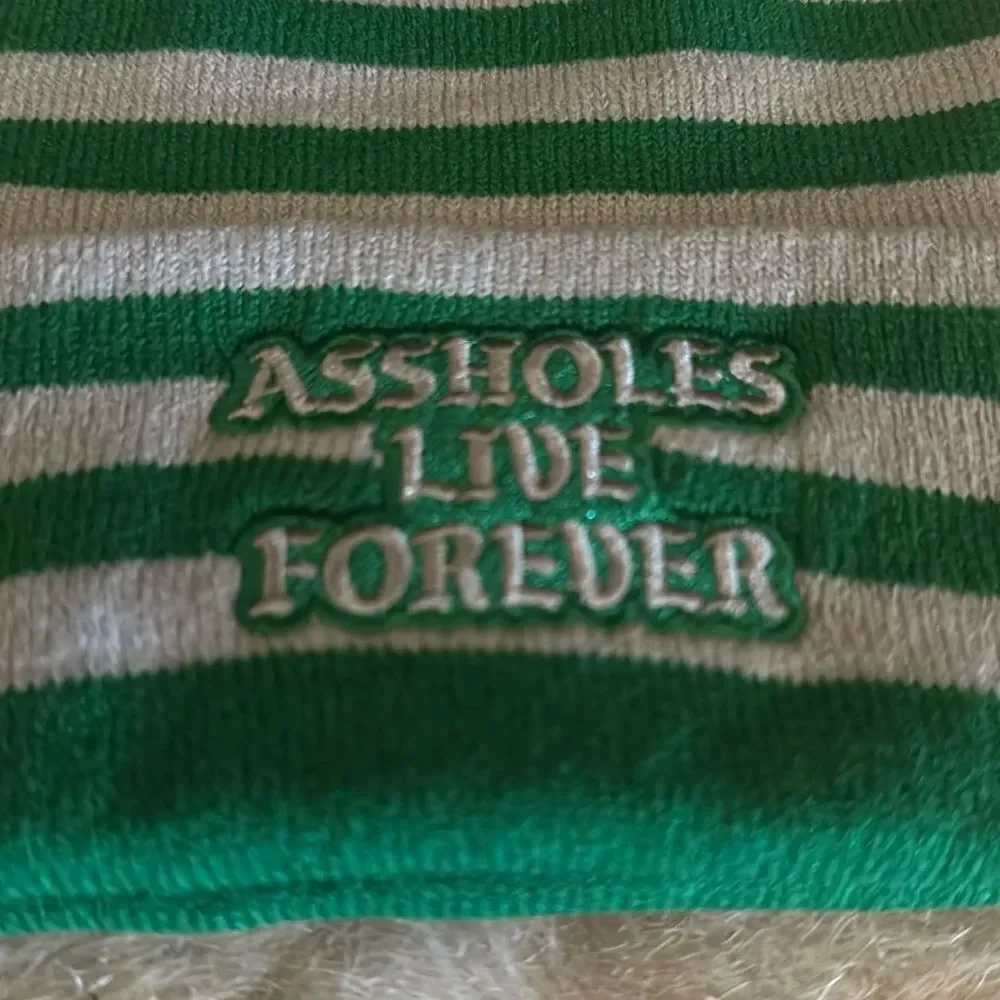 Assholes live forever beanie OS (3350) NEW